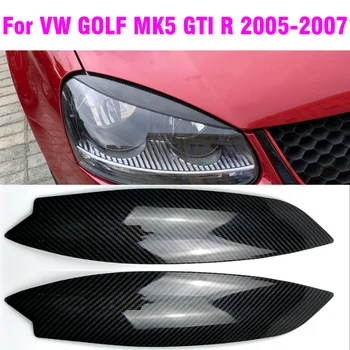 Untuk VW Golf 5 GTI 2005 2006 2007 Lampu Kabut Depan Penutup Lampu Hiasan Kelopak Mata Alis Pita Hiasan